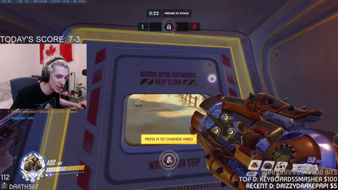 xQc 2 Way contract