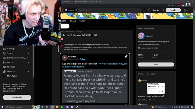 X tells the Story behind his Sudden Break-Up with NYYXXII