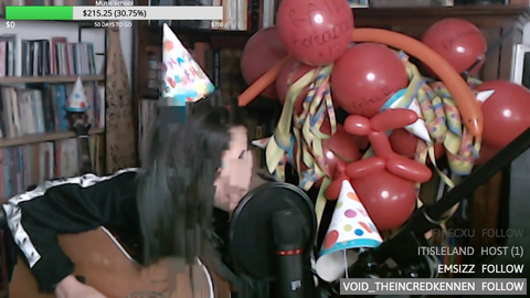 Girls Birthday Balloon PoPs