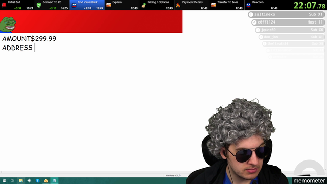 Kitboga giving a scammer instructions