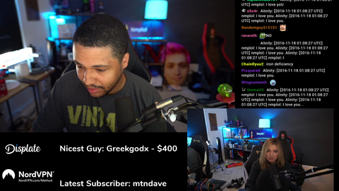 Nmp gets busted with Alinity logs.