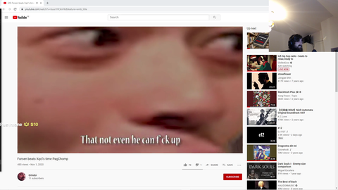 Forsen vs. xQc in anime