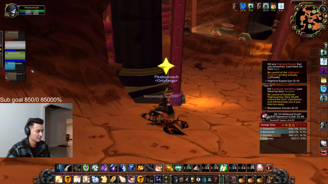 Pikaboo dies in Uldaman! Tank overpull!