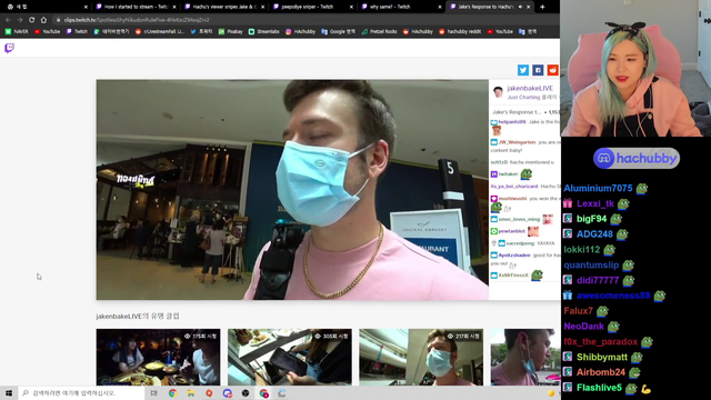 Hachubby is touched by Jakenbake's comments