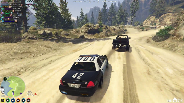 Cornwood and some other cops star in an episode of dukes of hazard.