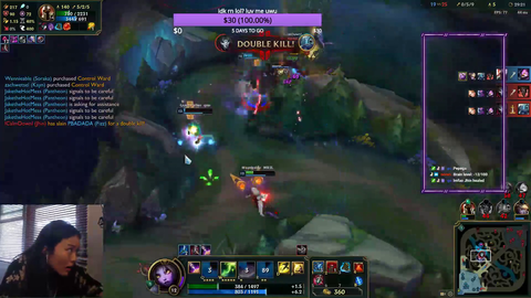 Hentai Actress Plays League on Twitch