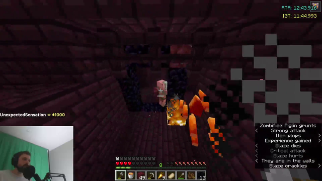 Forsen barely makes it out alive from a pigman