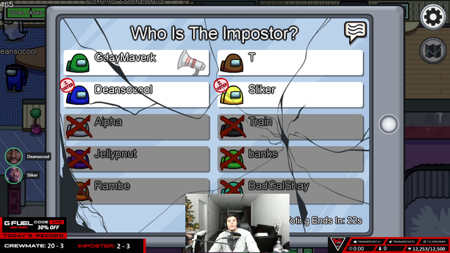 Sliker's autism makes Train end stream