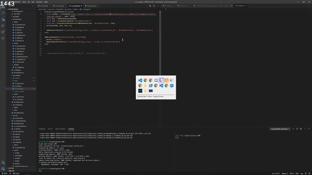 NoPixelDev, trying to implement an ingame LiveStream screen, watching Hasan at the perfect time.
