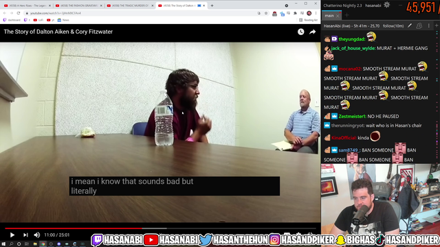 New Hasan just dropped, he do be spittin