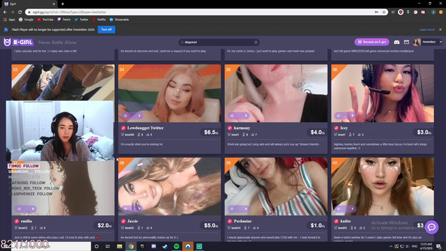 Streamer Finds Weirdo on E-Girl.gg