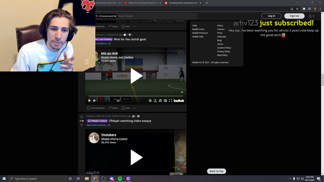 xQc's theory about Twitch's plan