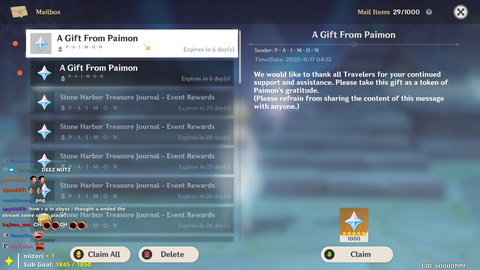 Genshin Impact content creators are receiving additional in-game currency for promoting the game while being told to not disclose the payments