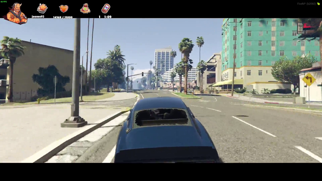 Wicked car chase
