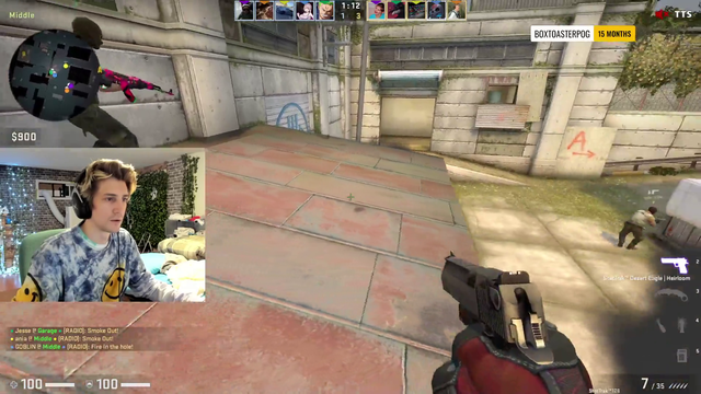 xQC and the typical NA Silver game OMEGALUL