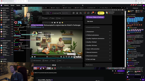 Sodapoppin's friend thinks Soda's copypasta in chat will be blamed on him