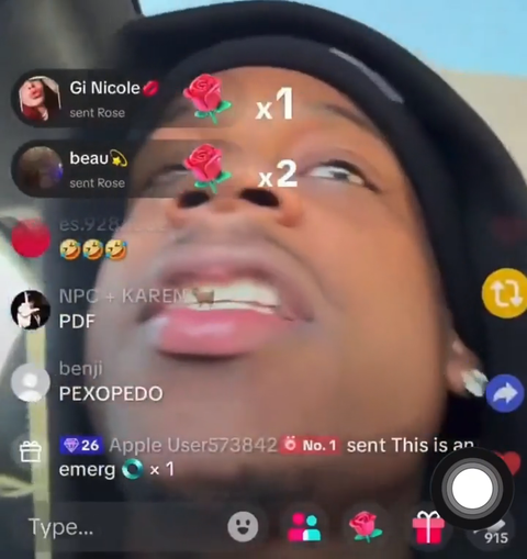 Tylil went live and ended quickly after being called a p*do in the chat and through donations because of the Reggie situation