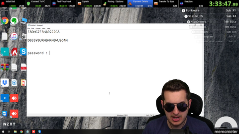 Kitboga (Edna) gives refund scammer her Google password.