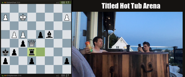 Hot tub streamer winning titled arena