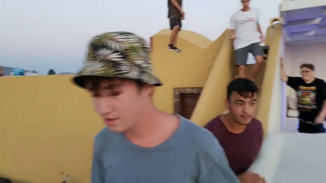 GUY OFFERS GREEK FOOD!
