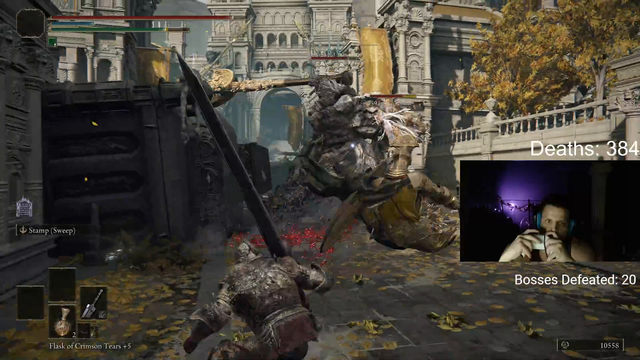 Tyler1 using advanced strats in Elden Ring