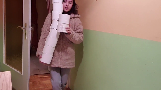 German Streamer Flirts with Toilet Paper