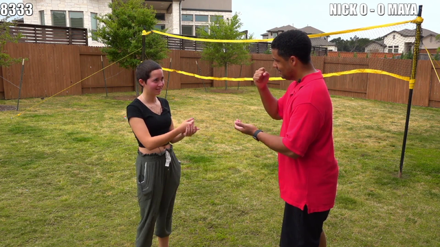 Nick and Maya play Rock Paper Scissors