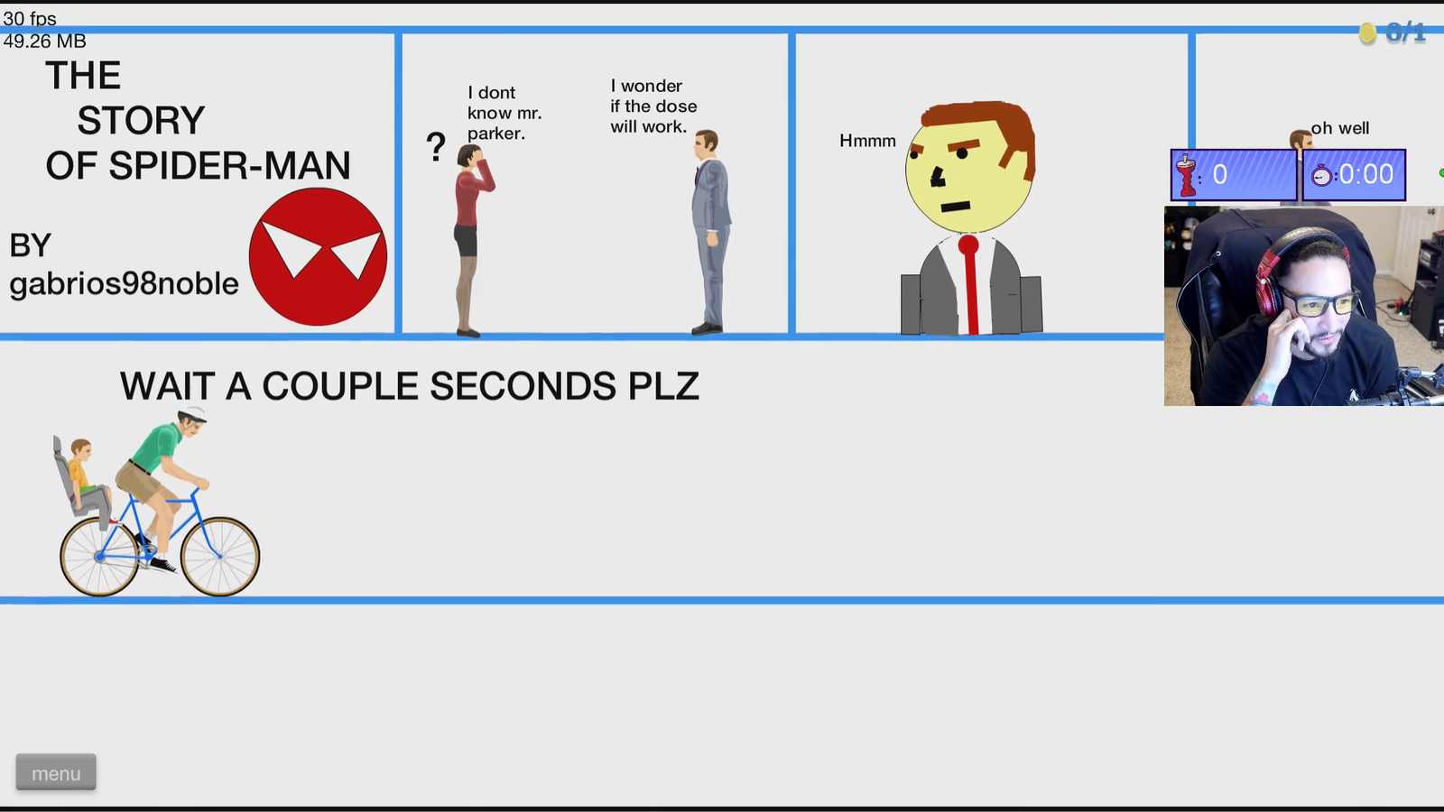 UberHaxorNova finds a Happy Wheels map from 2011 that predicts Infinity War