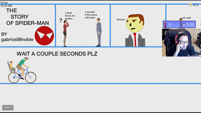 UberHaxorNova finds a Happy Wheels map from 2011 that predicts Infinity War