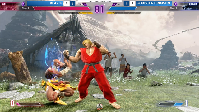Mister Crimson with an insane clutch in front of his home crowd