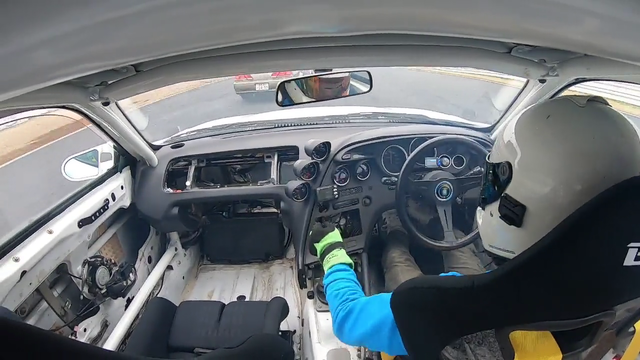 'Team Fool' Supra drifting at Tsukuba Circuit Japan