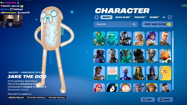 Soda guesses Fortnite skins