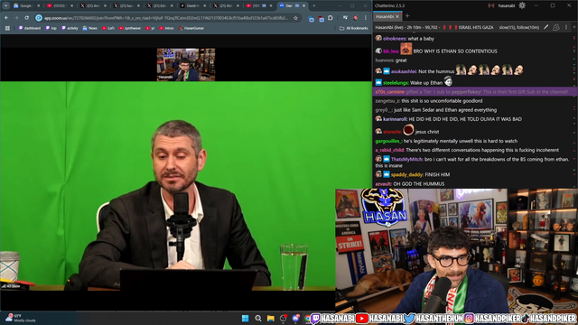 Ethan and Hasan disagree about the issue at hand