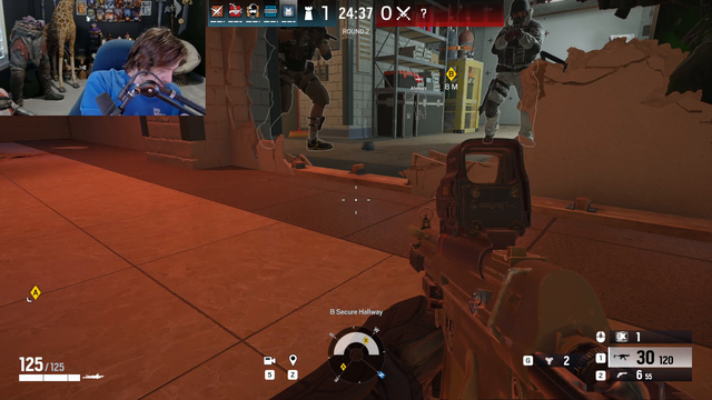 First kill for Soda on a Shroud's R6 showmatch prep