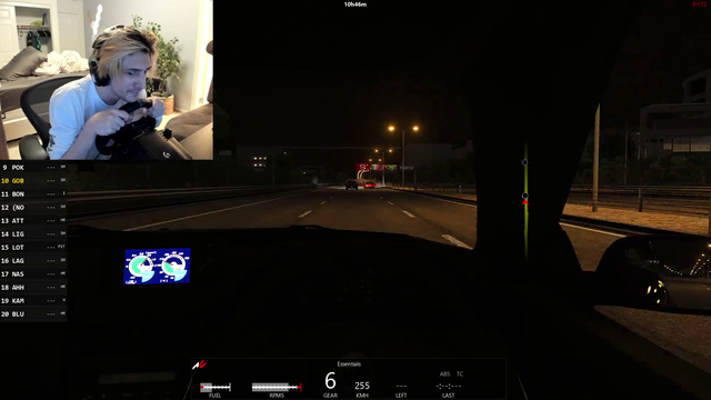 xQc exceeds the speed-limit