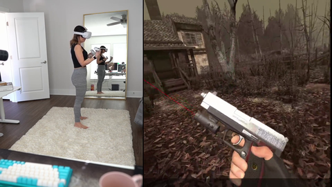 Alinity reloads her gun