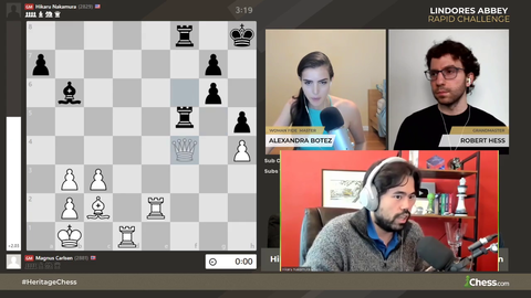 Hikaru responds to Magnus' "mouseslip"