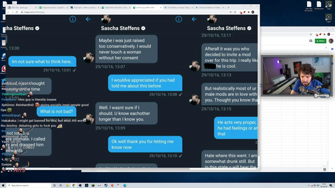 Destiny's chat when Method is in chat