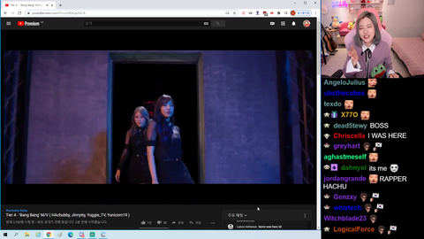 HAchubby reacts to her music video with Jinny, Yuggie and Yunicorn.