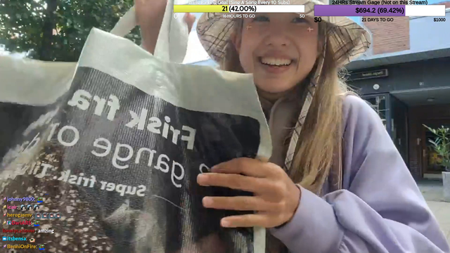 IRL dono reaction gets reaction