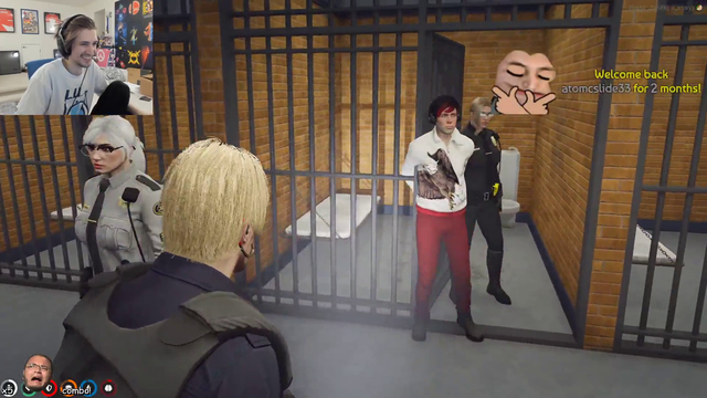 xQcOW - (Future) Officer Pierre realizes what Jean Paul was like to Cops