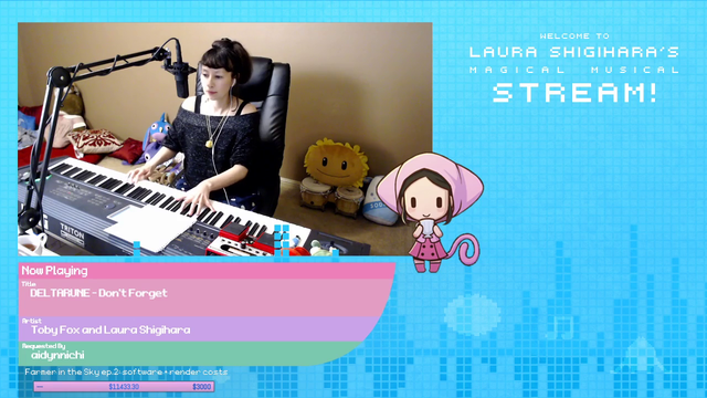 Talented video game composer supershigi performs "Don't Forget" from Deltarune