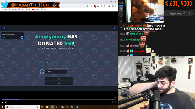 Hasan on Offline TVs audience