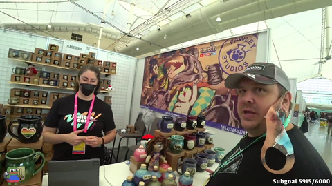 Moxy IRL at Twitchcon