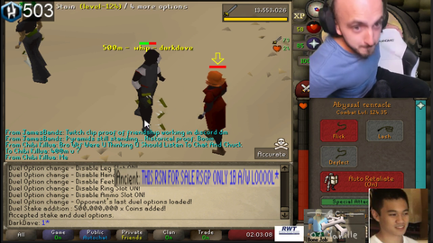Hyphonix won about $5billion GP on a friends account through stacking or gambling. Worth roughly $4,000. His friend pulls back account info and ghosts him.