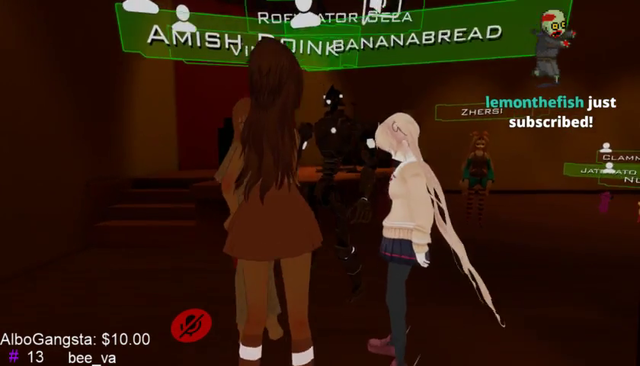 A girl on Drek's stream starts to have second thoughts about the whole "VR roleplaying" thing, Drek breaks character