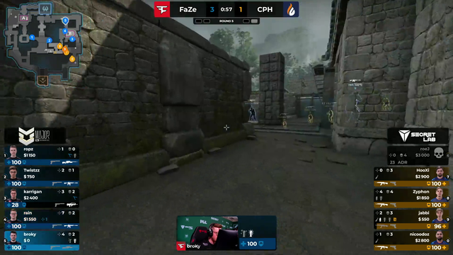 karrigan is killed by the molly bottle