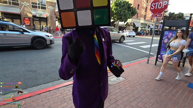 Rubik's Cube Man Dips
