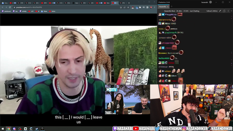 Dan from H3 takes a shot at XQC