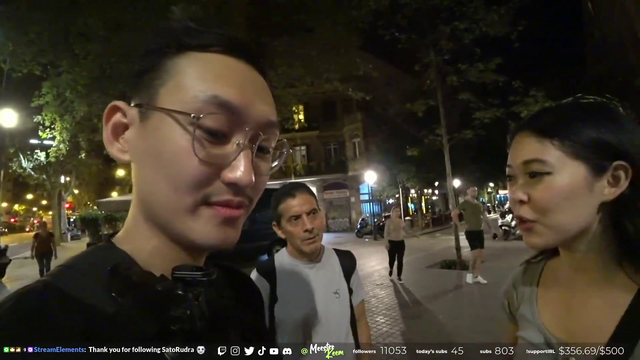 Barcelona local was asked a difficult question